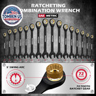 Premium 132-piece Mechanics Tool Set  Sae metric 1 4    3 8  Drive Socket Set  R