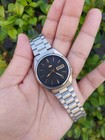 Seiko 5 Automatic  7009-426r  Black Canvas Dial With Gold Markers And Hands