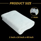 1  X 16  X 48  Ceramic Fiber Fireproof Insulation Blanket For Multiple Uses