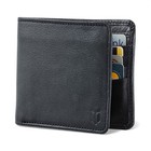 Genuine Leather Minimalist Bifold Wallets For Mens Rfid Blocking Slim Men Wallet