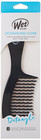 Wet Brush Detangling Comb  Black - Wide Tooth Hair Detangler With Wavetooth Desi