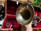 King Liberty Model Silver Trumpet W Case