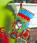 Bucilla Candy Express Christmas Stocking Felt Applique Kit  86147 18-inch