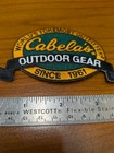 Cabela   s Outdoor Gear Since 1961 Embroidered Patch 4    Hunting Fishing