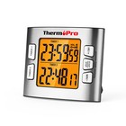 Thermopro Lcd Digital Kitchen School Timer Clock W  Dual Countdown Stop Watches