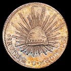  Rep  blica De M  xico 8 Reales  28 11 Gramosg  1835 Zacatecas  m  xico  O  m Km