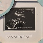 Pearhead Love At First Sight Sonogram Frame White 4x3 Insert Style 92726-98