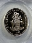 1974 Bahamas 50 Cents Silver Coin Graded Pr 69 Dcam By Anacs