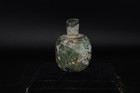 Genuine Ancient Roman Glass Bottle Container Circa 1st - 2nd Century Ad