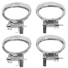 Set Of 4 Inside Door Handle Repair Front Rear Left Right For 2006-2011 Chevy Hhr