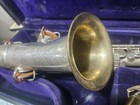       C g  Conn Transitional Alto Sax Silverplated  Good  Condition Shop         