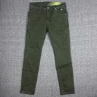 Rs Taichi Cordura Jeans Mens 31x33 Green Stretch Riding Knee Foam Padding Pants