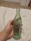 Coca-cola 1951 Vintage Pat D-105529 6 Oz Hobbleskirt Bottle Los Angeles  Calif 