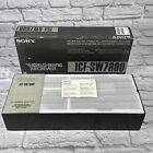 Sony Icf-sw7600 Shortwave Receiver Portable Radio In Box Complete Tested