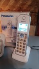 Panasonic Kx-tgd532 White Cordless 2 Handset With Digital Answering Machine 