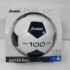 Franklin Sports Soccer Ball Official Size 4 F-100 Soccer Ball Youth Ages 8-12