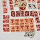 Red Collection Savings Stamps 21 Brands 74 Trading Stamps Htf Cinderella J