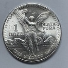 1983 Mexico 1 Onza Plata Pura  silver Libertad Coin