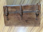 Vintage Us Mail Bona Allen 1943 Mail Postal Leather  Bag