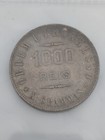 1912   Brazil  1000 Reis Coin -km 507-  900 Silver Very Fine