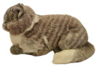 Vintage 1986 Avanti Applause Plush Gray Tabby Cat Realistic Lifelike Kitty