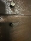 Antique Victor Victrola 215 Phonograph Lower 2 Cabinet Doors Mahogany