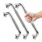 Wall Mounted Grab Bars For Shower - 3 Pack Bathroom Safety Handrails