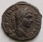 Caracalla Ar Denarius 208 Ad Horseback Captive Prof Ric 107 Roman Coin