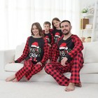Family Matching Christmas Pajamas Set Cute Elk Sleepwear For Boys Girls Dad M   