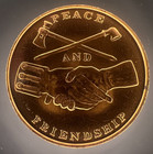 2019 Us Mint Presidential Bronze Medal 32mm John Adams 4th President