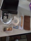 Anbbas 3-in-1 Shaving Brush Set Featuring Wooden Handle Brush With Badger Hair