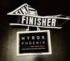 Hyrox Patch Holder Chrome Finisher Black   White On Sale Till Washington Dc