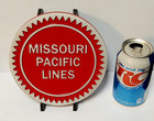      Cast Aluminum  missouri Pacific  Railroad Engine Sign Plate Plaque Emblem
