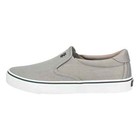 Izod Men s Canvas Slip On Sneakers - Gray  select Size  8 5-13 W  Half Sizes 