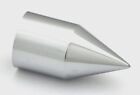 Lug Nut Covers 33mm Push-on Spike Chrome Plastic 3 1 8  Tall Up 10769 Set Of 10
