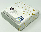 Parent s Choice  100  Cotton Fitted Crib Sheet 28    X 52    Gold Hearts New