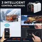 Diesel Heater Portable Diesel Air Heater 12v 8kw Bluetooth Lcd For Car Rv New