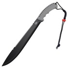 Latin 21-inch Machete With Shoulder Strap Sheath  Blade Knife With Ergonomic    
