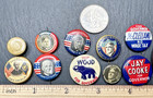 Historic Collection  10 Pennsylvania Governor Campaign Button Pins M103