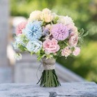 1 2pcs Artificial-silk Peony Fake Flower Bunch Bouquet Home Wedding Garden Decor
