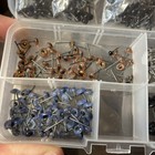 Glass Eyes On Wire 150  Pieces Assorted Sizes   Colors Crafting Teddy Bear Doll