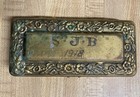 Vintage 1918 Gold Tone Gillette Safety Razor In Case W  New Blades Read