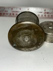Antique Victorian Cyclist   s Cup Collapsible Silverplate Travel Cup Old