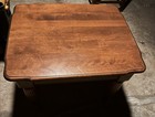20th Century Traditional Nichols   Stone Mahogany End Table