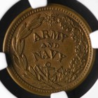 Patriotic Civil War Token 235 327a Ngc Ms63 Bn  the Federal Union 