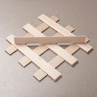 10 Pcs Balsa Wood Strips 1 8 X 1 5 X 12 Inch