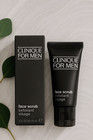 Clinique For Men Face Scrub 3x 1oz Travel Size Exfoliant 90ml Total New 3 Pack