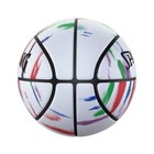 Spalding 29 5   Basketball - Marble White  Official Size 7  Rubber Shell