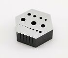 Watchmaker Hexagonal Bench Block Staking Drilling Tool Clocks Watch Repair