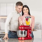 3 In 1 6 Quart Stand Mixer 650w 6-speed Meat Grinder Juice Blender Etl Certified